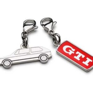 2 Piece Golf 1 and GTI Charm Set