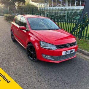 2010 10 VOLKSWAGEN POLO 1.4 SEL HATCHBACK 5DR PETROL MANUAL EURO 5 (85 PS)**EXCE
