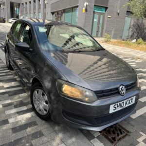 2010 VOLKSWAGEN POLO S 1.2 PETROL 5 SPEED MANUAL GREY 5dr HATCHBACK
