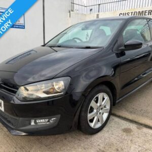 2012 62 VOLKSWAGEN POLO 1.2 MATCH HATCHBACK 3DR PETROL MANUAL EURO 5 (60 PS)