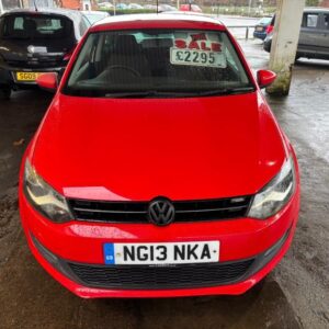 2013 Volkswagen Polo 1.2 60 Match Edition 3dr HATCHBACK Petrol Manual