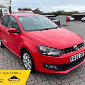 2013 Volkswagen Polo 1.2 Match Euro 5 5dr HATCHBACK Petrol Manual