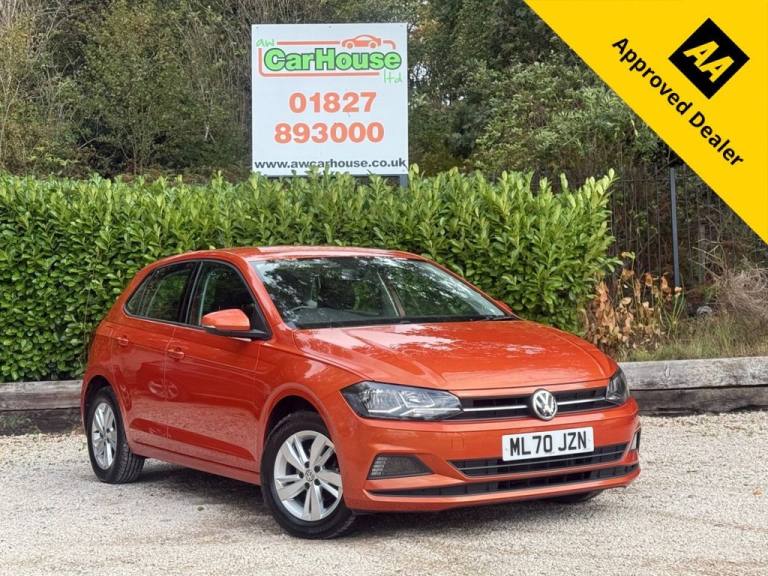 2020 70 VOLKSWAGEN POLO 1.0 EVO SE HATCHBACK 5DR PETROL MANUAL EURO 6 (S/S)