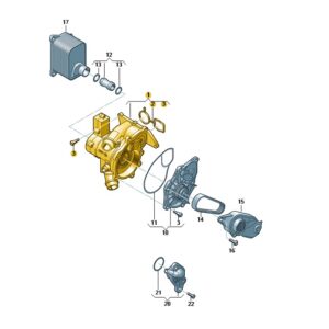 2.0TFSI Coolant Thermostat - 06L 121 111 P