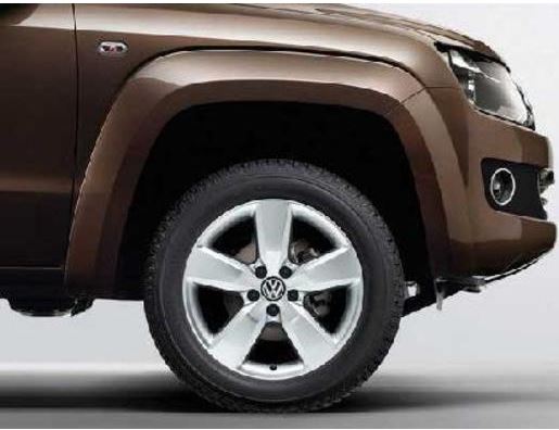 Amarok Argonit Alloy Wheel Set - 19" Brilliant Silver